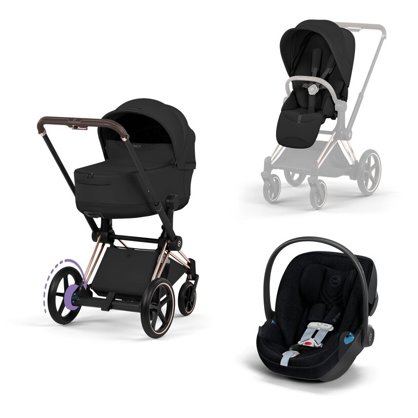 CYBEX e-Priam - Style Collection - Platinum Strollers